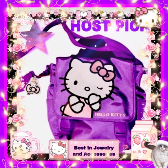 Sanrio Other - Hello  Kitty Purple Messenger Bag Sanrio